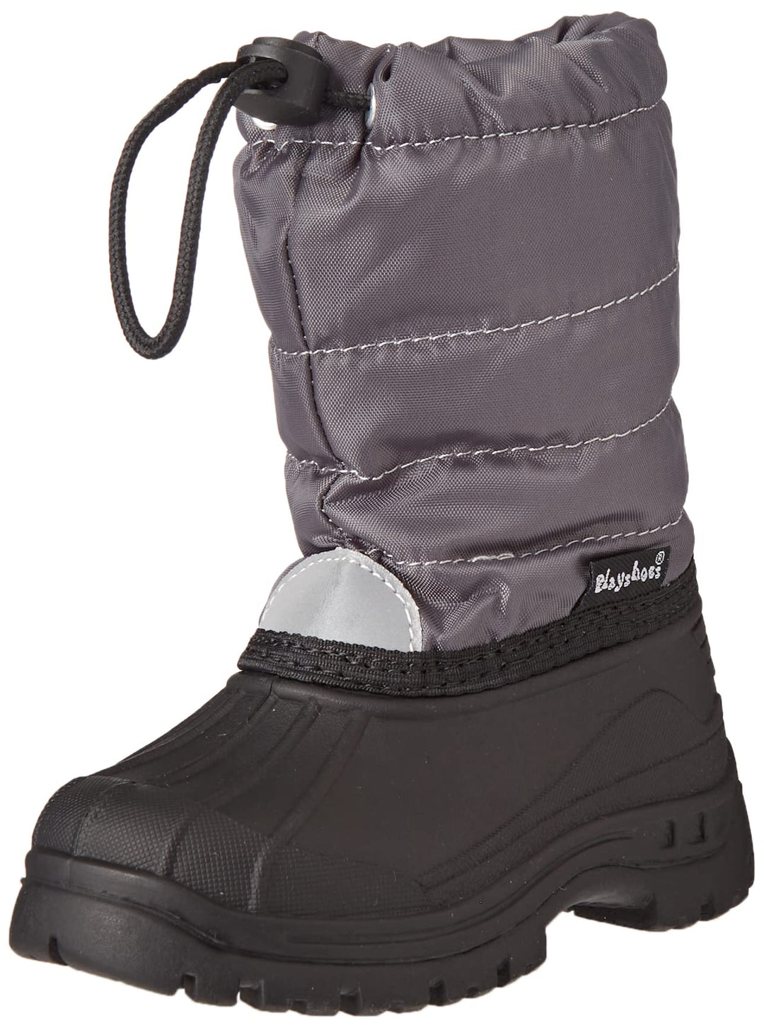 Playshoes Unisex Kinder Winter-Bootie Schneeschuh, Grau