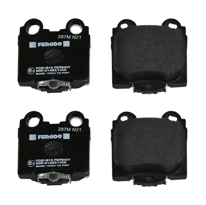 Ferodo FDB1610 PREMIER Bremsbelagsatz, Scheibenbremse - (4-teilig) - (4 Stück)