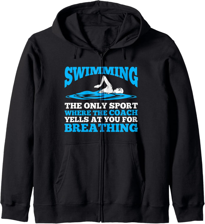 Schwimmen die einzige Sportart, bei der der Trainer nach Atm Kapuzenjacke