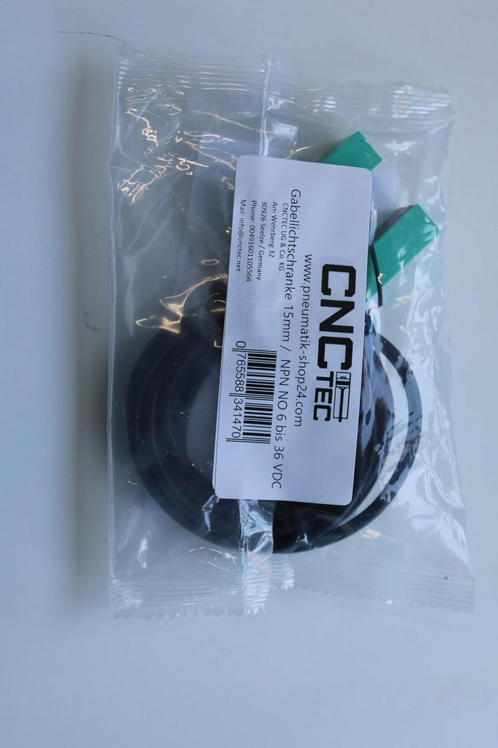 Gabellichtschranke 6 bis 36 Volt NO NPN Erfassungsbereich 15mm U-Lichtschranke Lichtsensor (15mm - N