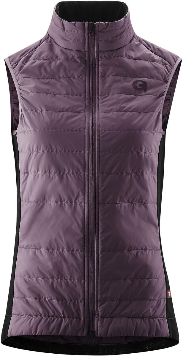 Gonso Damen Sestriere Weste Steppweste dark plum 36, dark plum 36