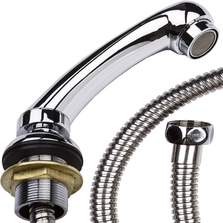 Staboos Profi Mischbatterie und Handbrause,Premium Qualität passent für die meisten Friseur Waschses