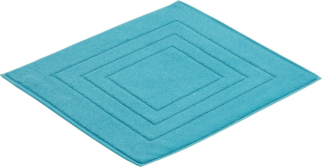 Vossen Badeteppich Feeling Turquoise 60 x 60 cm Badeteppich 60 x 60 cm Turquoise, Badeteppich 60 x 6