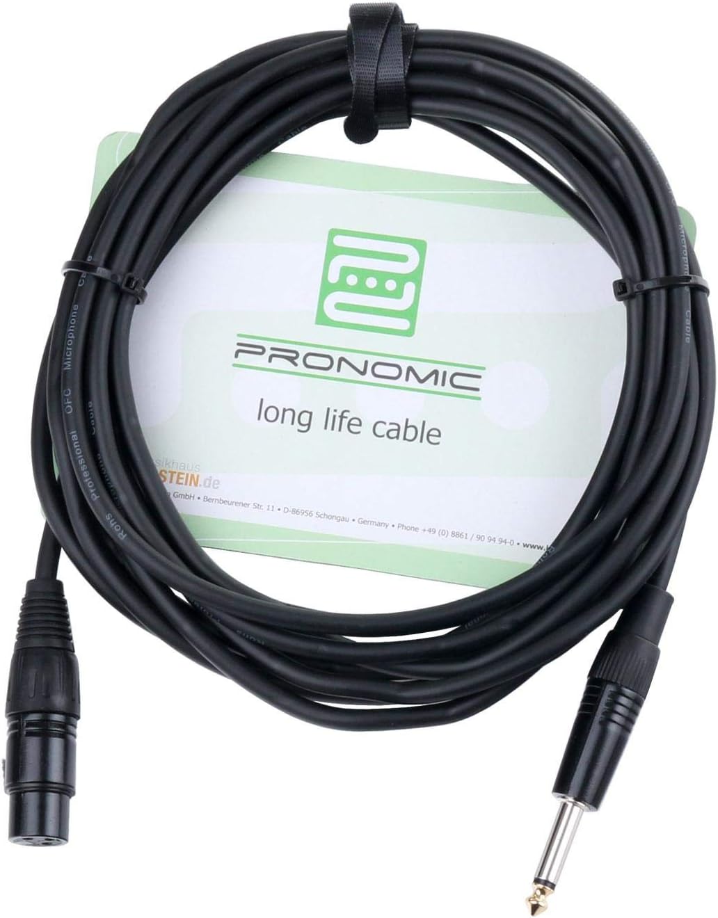 Pronomic Superstar Mikrofonset (Komplettset, dynamisches Gesangs Mikrofon, Galgenständer, 5m Klinke-