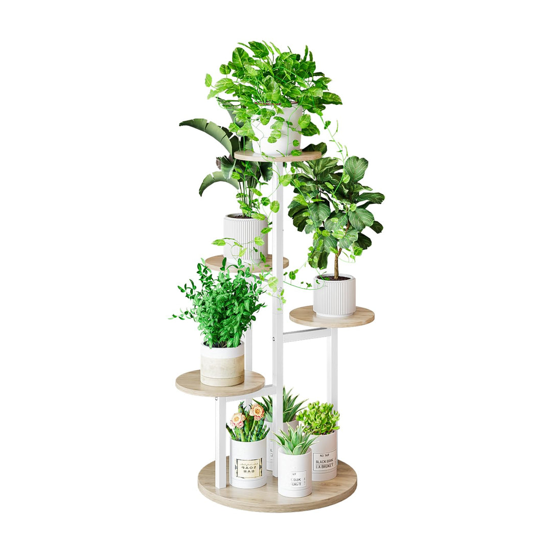Pflanzenständer für den Innenbereich 5-stufiges Pflanzenregal Eckdisplay Halterung für mehrere Blume