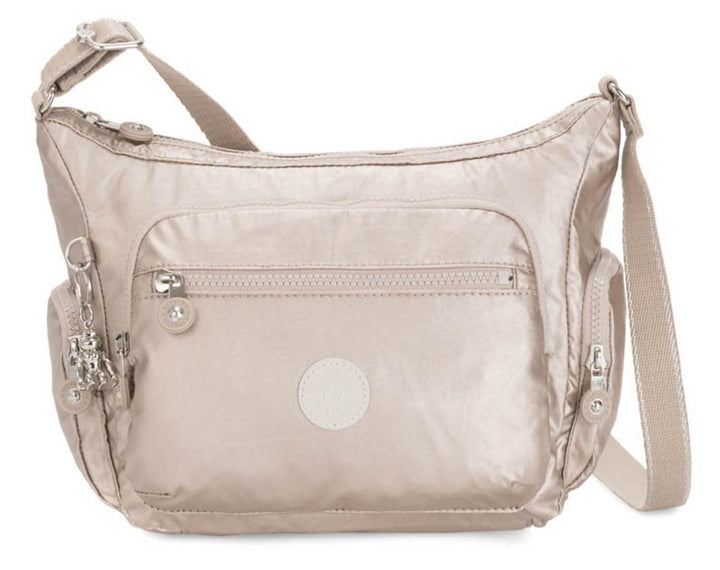 Kipling Damen Gabbie S Crossbody, Silber (Silber (Metallic Glow), Einheitsgrösse Einheitsgrösse Meta