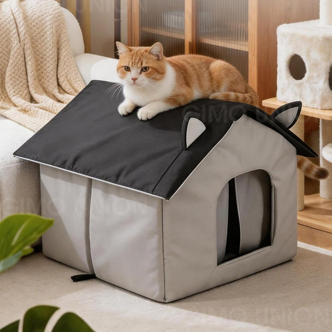 Kühlhaus für Katzen, Sommer, mit 8 Eisblöcken, Bettzeug für Hunde, faltbar, wasserdicht | Unterschlu