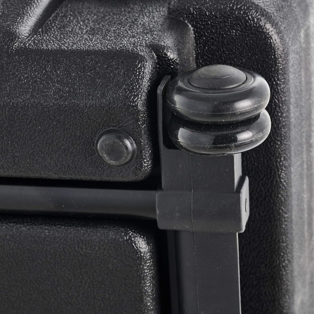 Brüder Mannesmann M29070 Fahrbarer Werkzeugkoffer, 122-teilig, Schwarz