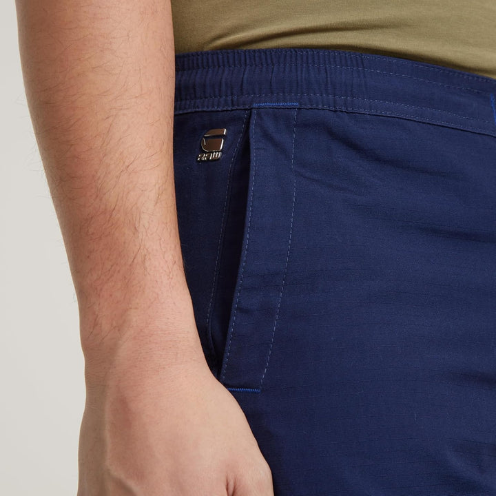 G-STAR RAW Herren Sport Trainer Shorts, Blau (Imperial Blue D21039-d384-1305)