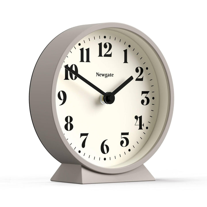NEWGATE® Theatre kaminuhr | Moderner klassischer runder Design | Stein | Zeitgenössischer Stil für S
