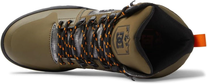 DC Shoes Herren Pure Hi Bootsschuh 42.5 EU Olive Black, 42.5 EU Olive Black