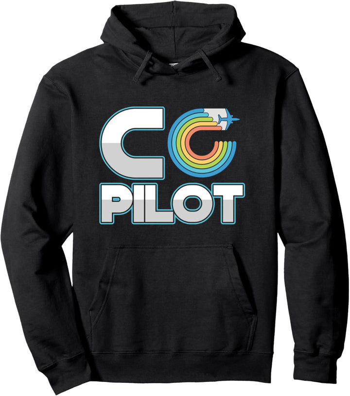 Co Pilot Flugzeug Fliegen Flieger Flug Airplane Geschenk Pullover Hoodie