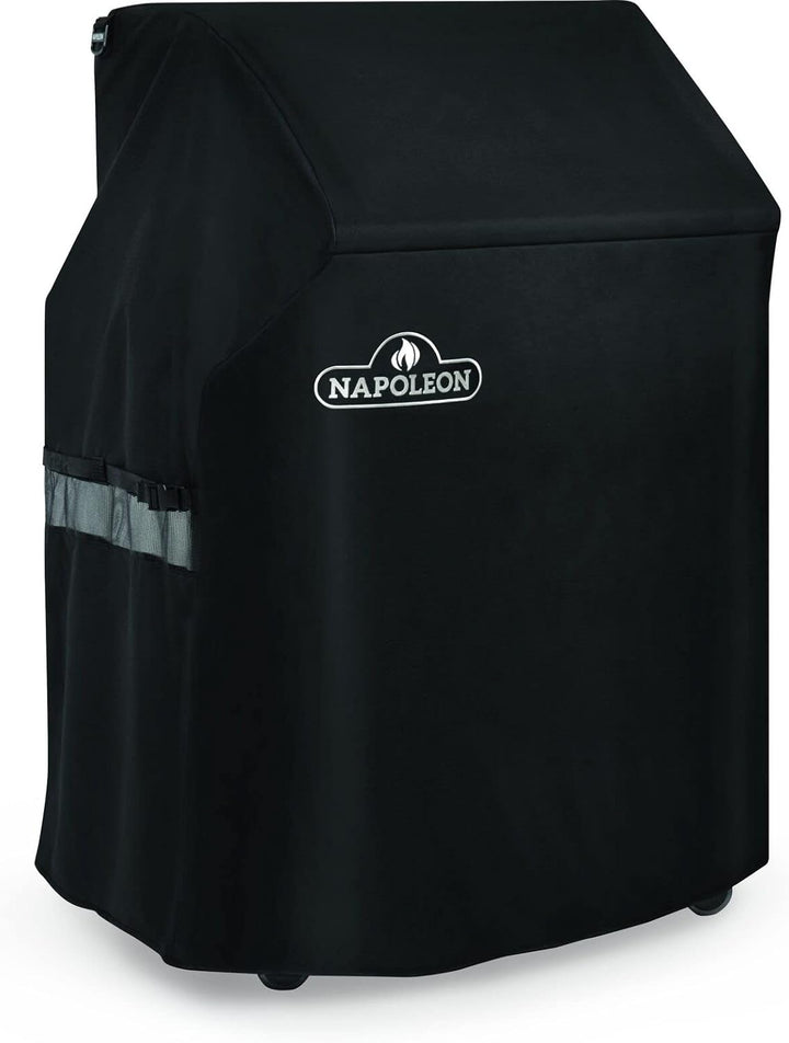 Napoleon 61426 Premium Grillabdeckung, Schwarz Grillabdeckung für Rogue 425 (Regale unten), Grillabd