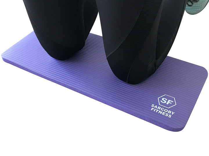 Yoga Knieschoner 15 mm dick um Knie Ellenbogen Unterarme und Handgelenke zu polstern Pilates Kniesch