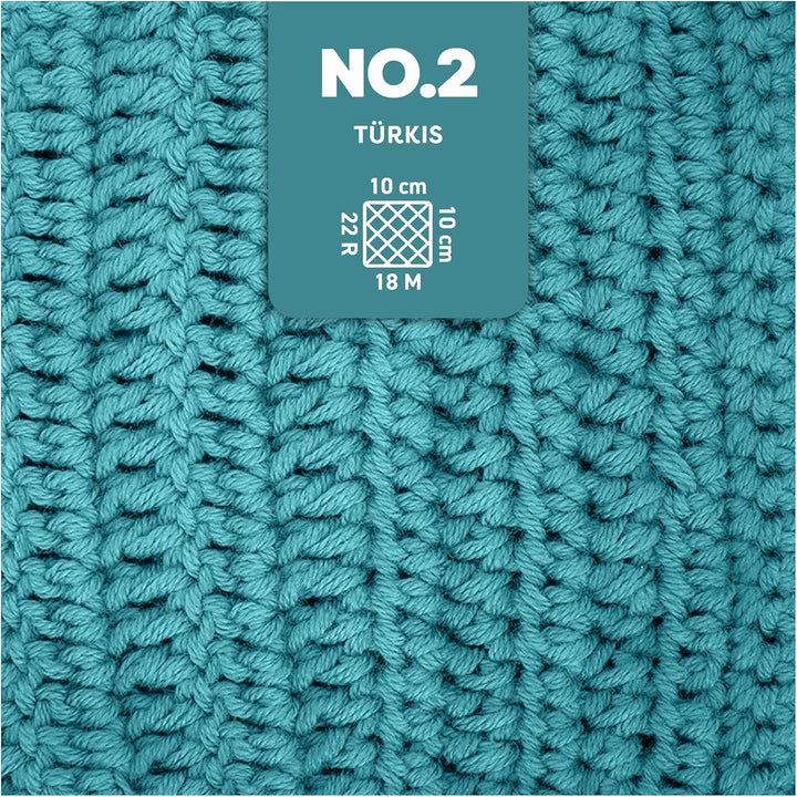 myboshi No.2 inkl. Label, Baumwolle zum Häkeln, Baby Wolle, vegane Wolle zum Stricken, Wolle 60 Grad
