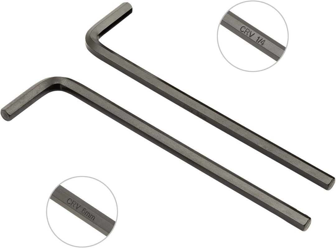 MOUNT 30PCS Innensechskant Satz mit, metrisch/SAE