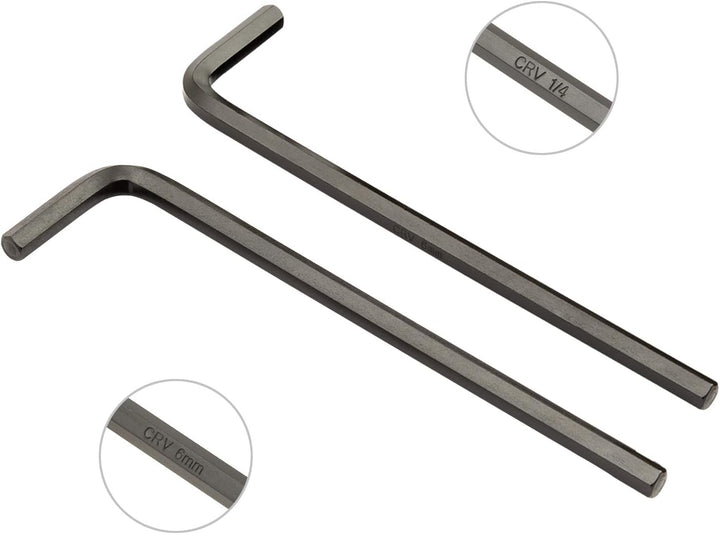 MOUNT 30PCS Innensechskant Satz mit, metrisch/SAE