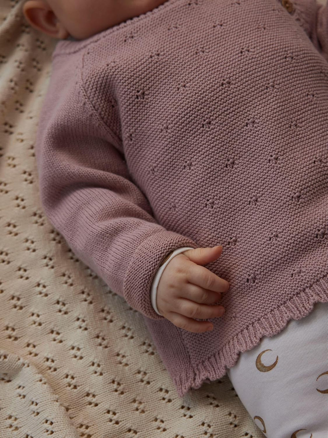 NAME IT Girl Strickjacke Wickel 74 Misty Rose, 74 Misty Rose