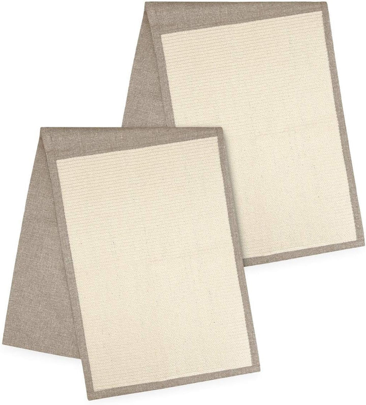 Navaris Katzen Kratzmatte Kratzschutz Sofa - Sisal Kratzteppich 130 x 45 cm für Katze - Couch Katzen