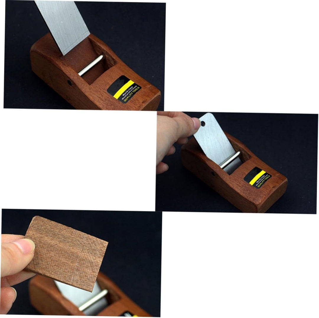 HOMSFOU Mini Handhobel Holz Hobel 11X11X11 Cm Präzises Werkzeug Für Feine Holzarbeiten Tischlerhandh