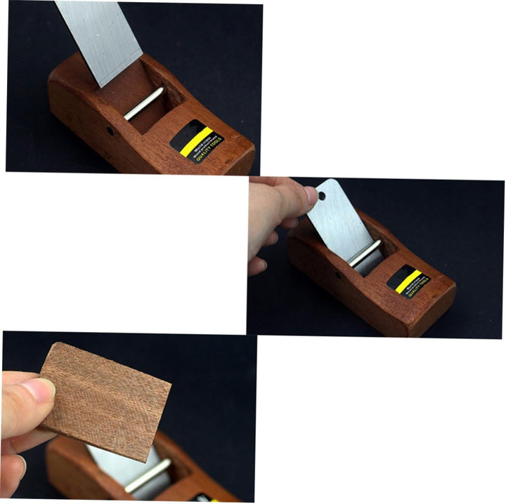 HOMSFOU Mini Handhobel Holz Hobel 11X11X11 Cm Präzises Werkzeug Für Feine Holzarbeiten Tischlerhandh