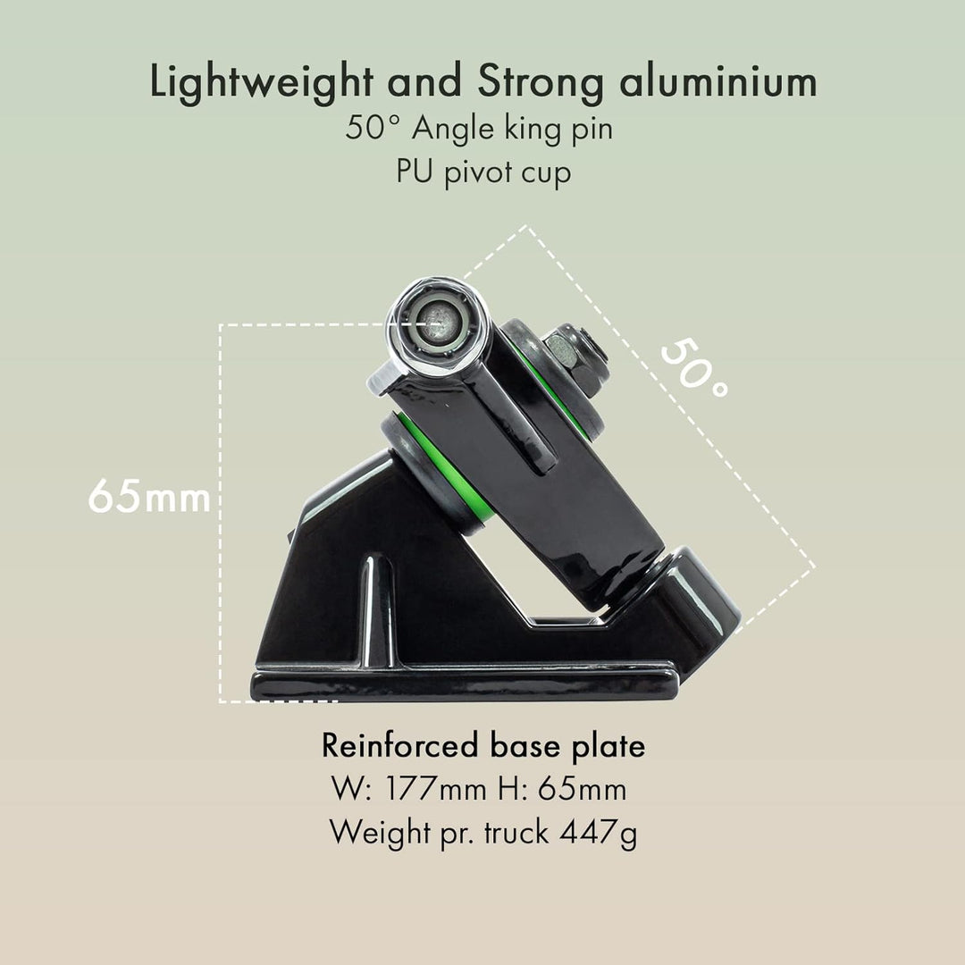 Mindless Longboards Longboard Achse Rk 7" Truck Schwarz, Schwarz