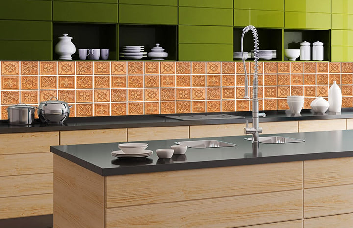 DIMEX Küchenrückwand Folie selbstklebend GRANITFLIESEN | Klebefolie - Dekofolie - Spritzschutz für K