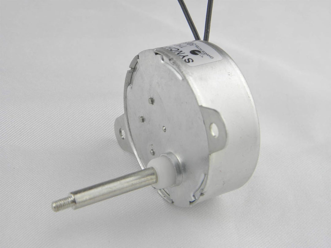 CHANCS TYC40 Kleiner Synchronmotor 12V 5RPM AC Welle 35mm für Ornamental Fiber Optic Weihnachtsbaum