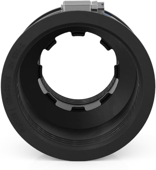 Crassus CRA12049 Adapterkupplung CAC 0894 (75-89mm auf 53-64mm), EPDM / V2A, Schwarz, 75-89 mm auf 5