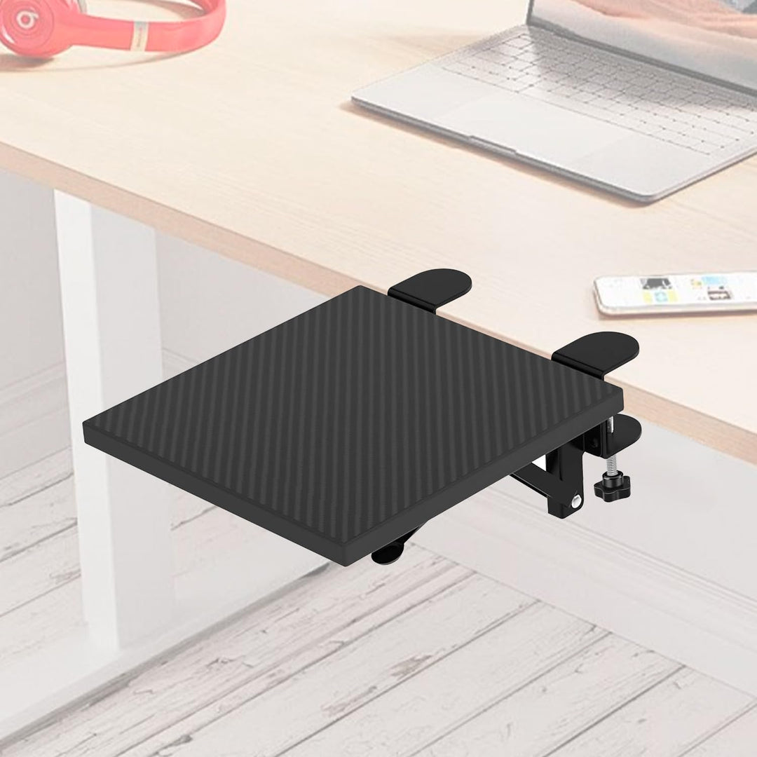 Ergonomische Schreibtischverlängerung, 90° Faltbare Schreibtisch Erweiterung Armlehnenstütze Handgel