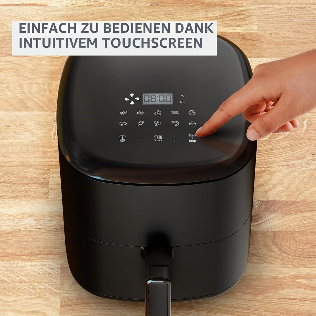 Moulinex Easy Fry Max 5L – Luftfritteuse für schnelles Kochen, Energieeinsparung bis zu 70%, intuiti