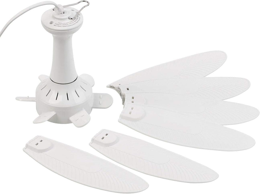 Sichler Haushaltsgeräte Deckenventilator mobil: Mobiler Decken-Ventilator mit 6 Flügeln, Timer, Aufh