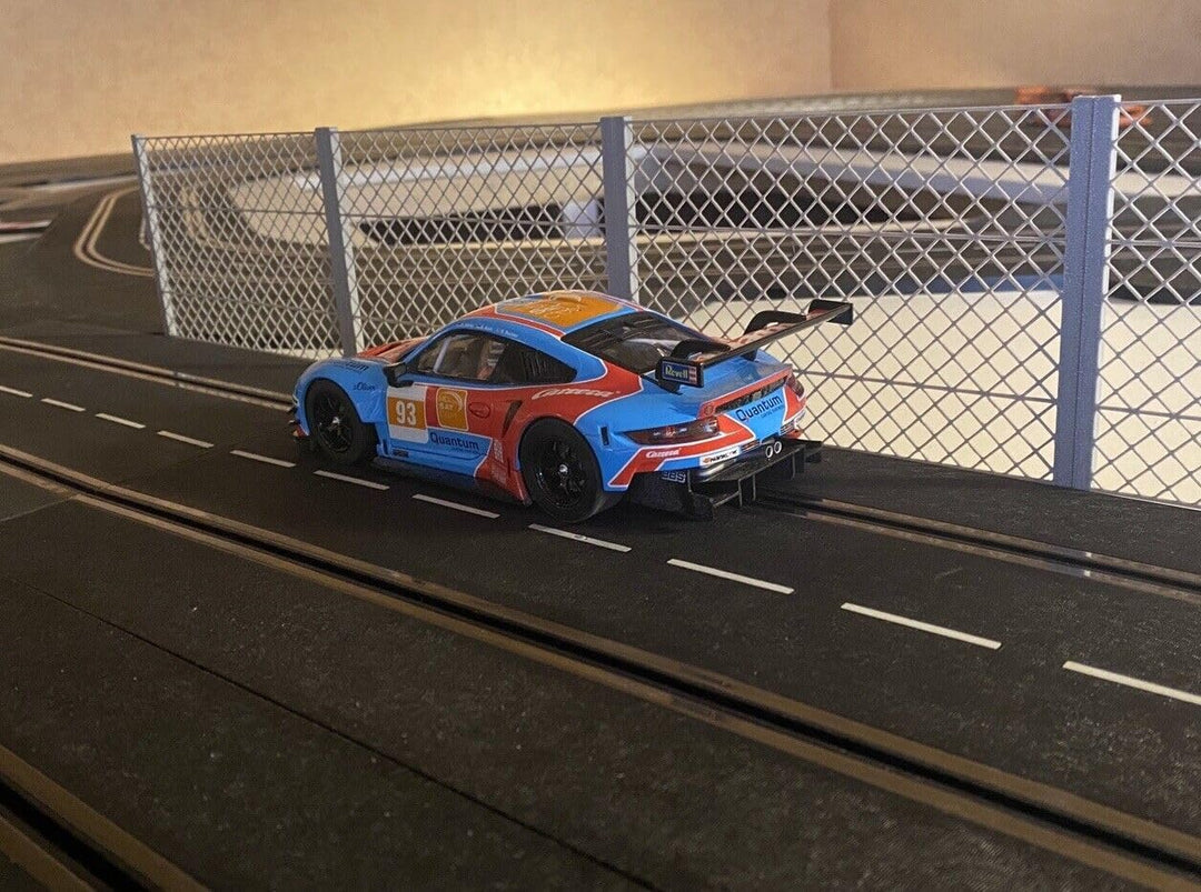 1m Fangzaun kompatibel mit Carrera Digital 124 132 Uni Kurven Geraden Zaun Leitplanke Bande