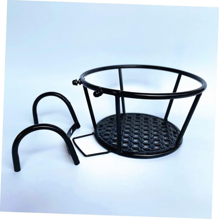 OFFSCH 1stück Abnehmbarer Blumentopf Halter Aus Schmiedeeisen Hängeregal Für Balkon Garten Und Terra