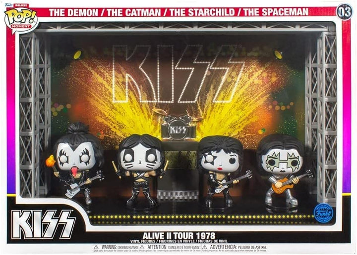 Kiss Alive II Tour 1978 (Pop! Moments Deluxe) Vinyl Figur 03 Unisex Funko Pop! Standard Standard Sta