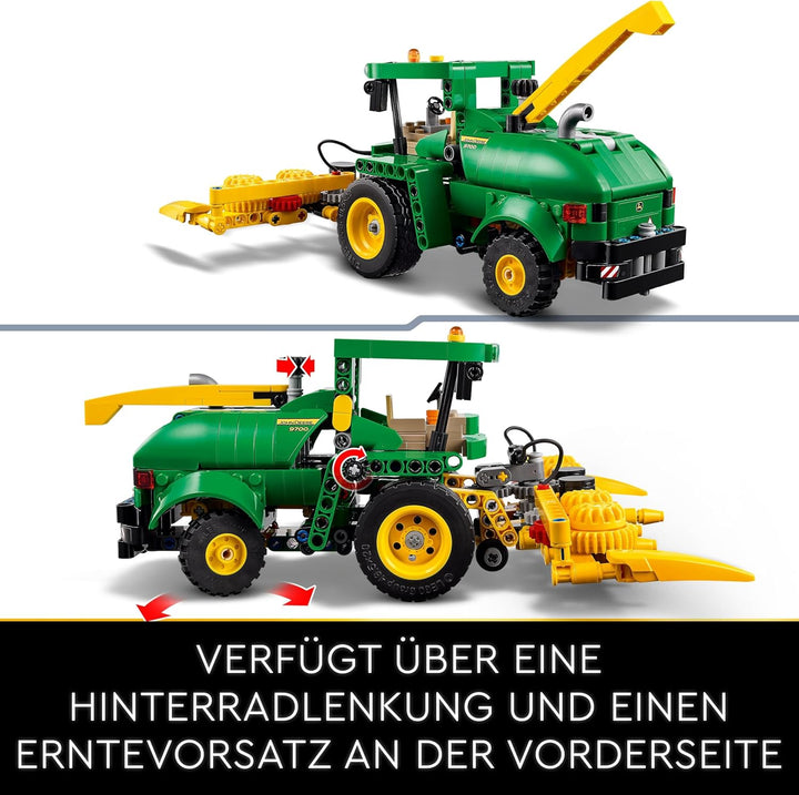 LEGO Technic John Deere 9700 Forage Harvester, Traktor-Spielzeug für Kinder, Bauernhof-Set, Fahrzeug