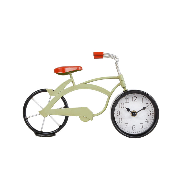 Retro Fahrrad Uhr aus Metall