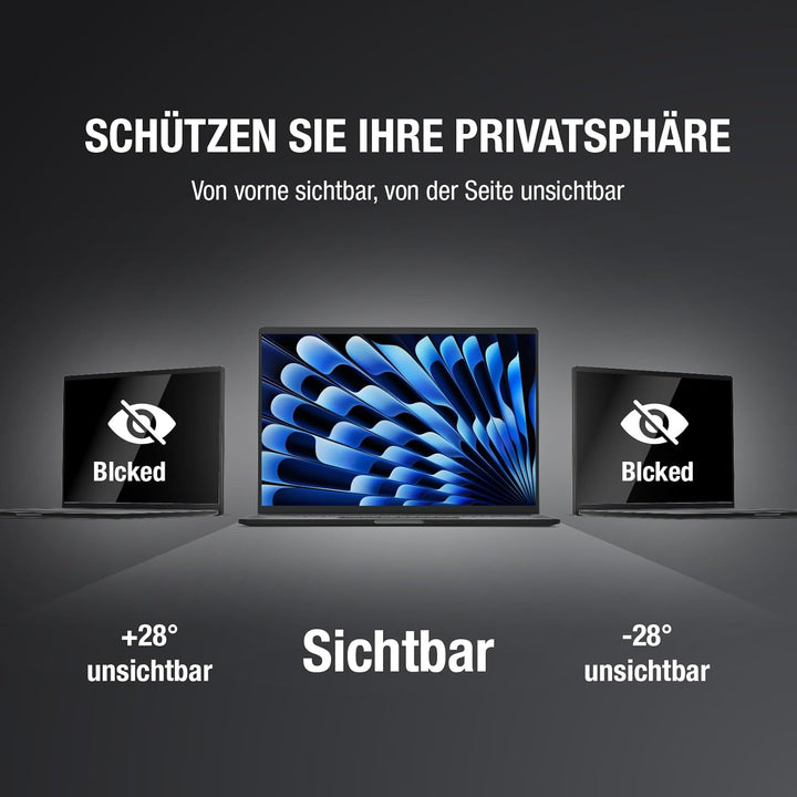 Fluflyer Magnetischer Blickschutzfilter Kompatibel Mit MacBook Pro 13 Zoll (2016-2022,M1,M2), MacBoo