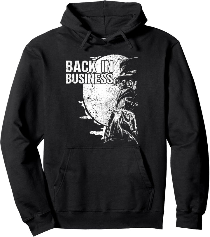Pestdoktor Zurück Im Geschäft Mittelalter Doktor Steampunk Pullover Hoodie