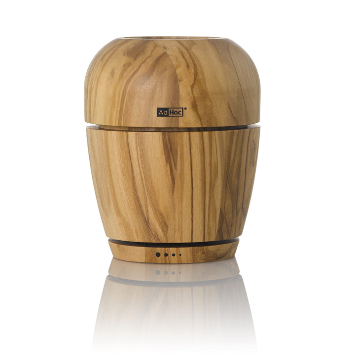 AdHoc MP602 Pfeffer- oder Salzmühle WISH, Keramik Mahlwerk CeraCut®, Olivenholz/Glas, Olivenholz