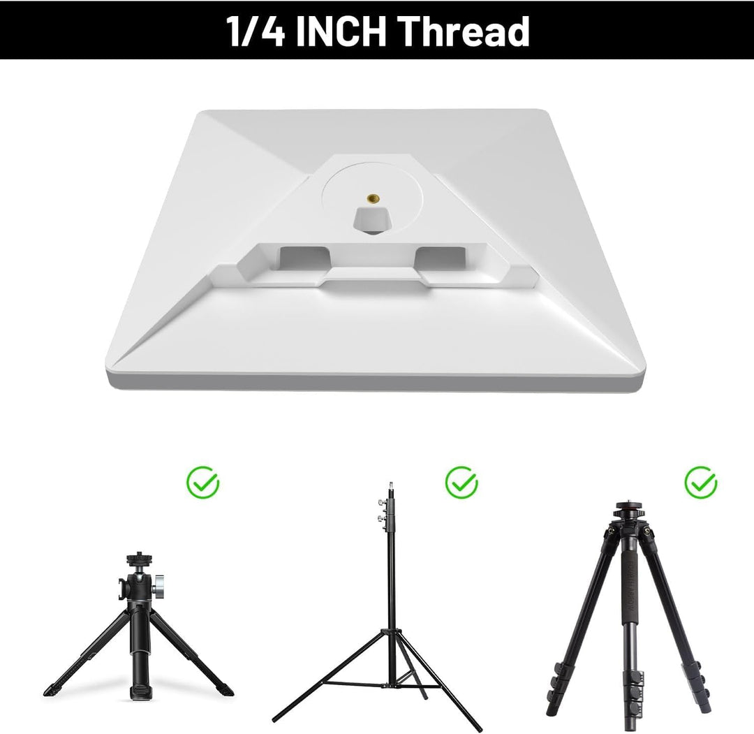 daboot Starlink Mini-Halterungsadapter mit 6,35 mm (1/4 Zoll) 20 Gewinde aus Kunststoff, kompatibel