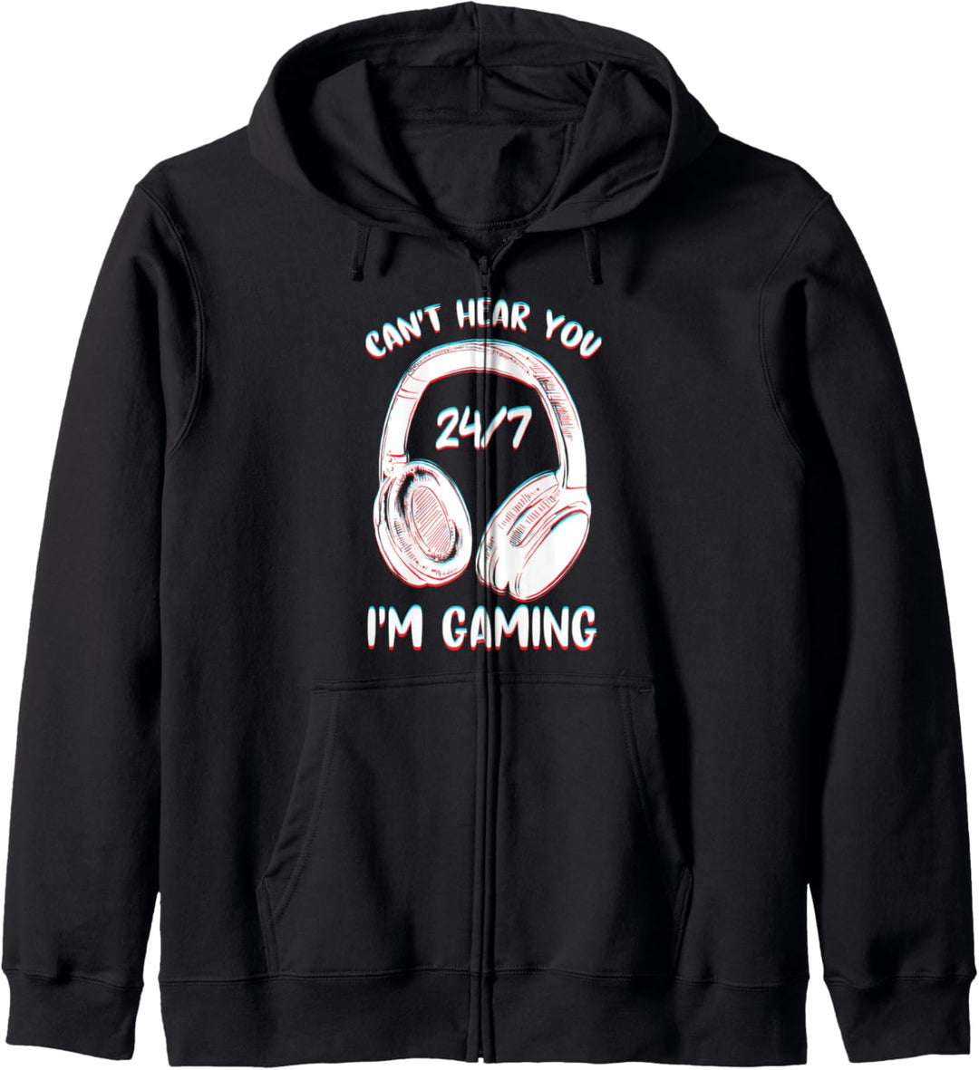 I Can't Hear You I'm Gaming Lustige Videospieler Geschenke Kapuzenjacke