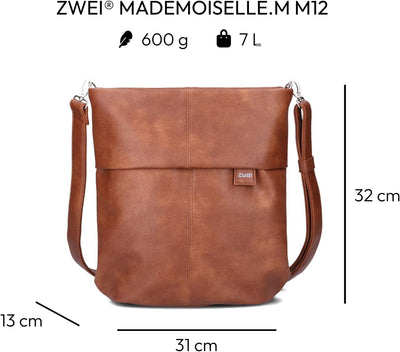 Zwei MADEMOISELLE M12 Cognac, Cognac