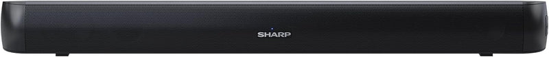 SHARP HTSB107 2.0 Soundbar 90W (USB, Bluetooth, HDMI, Optisch, AUX-In (3,5mm), Breite: 65cm), schwar