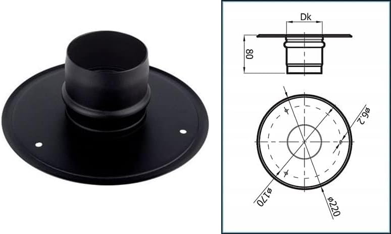 Pelletrohr DN 80mm Pellet Ofenrohr Rauchrohr Pellet Bogen 90°Wandfutter T-Stück Rosette Senotherm La