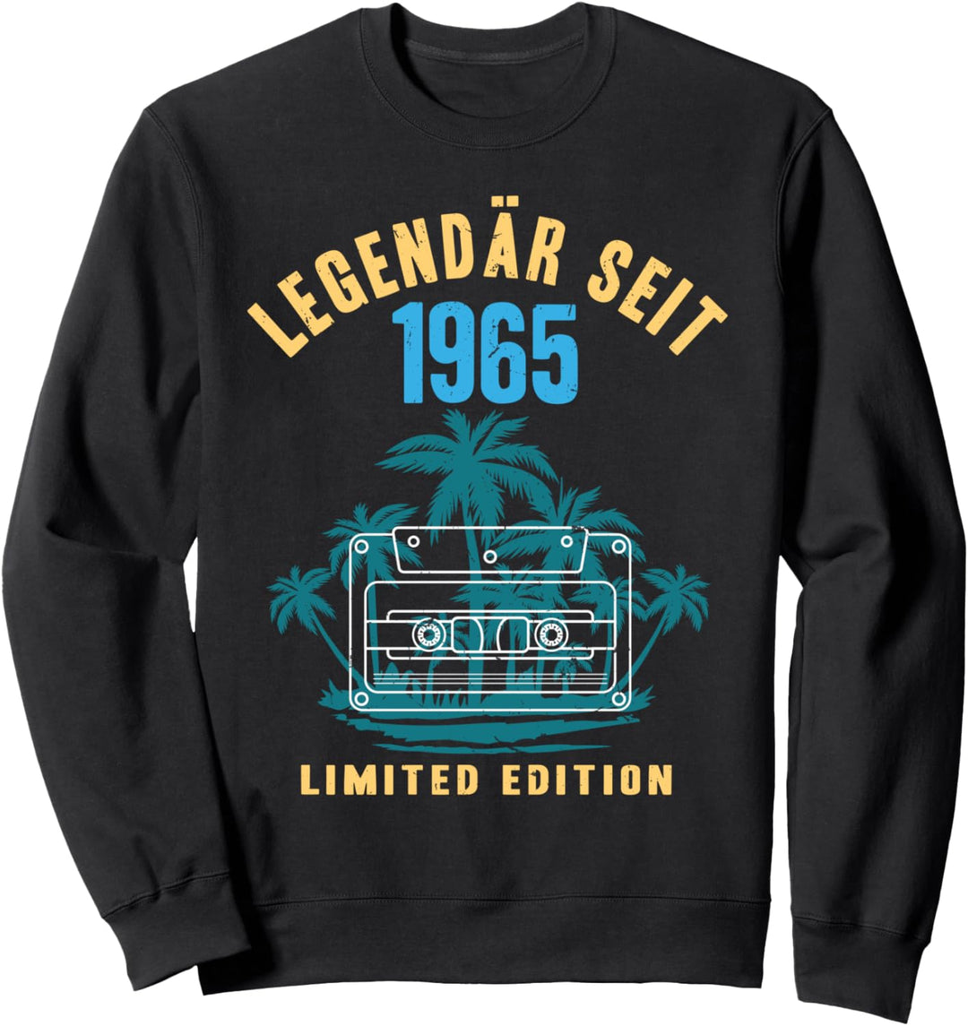 Legendär Seit 1965 Jahrgang 55 Geburtstag Geschenk Vintage Sweatshirt