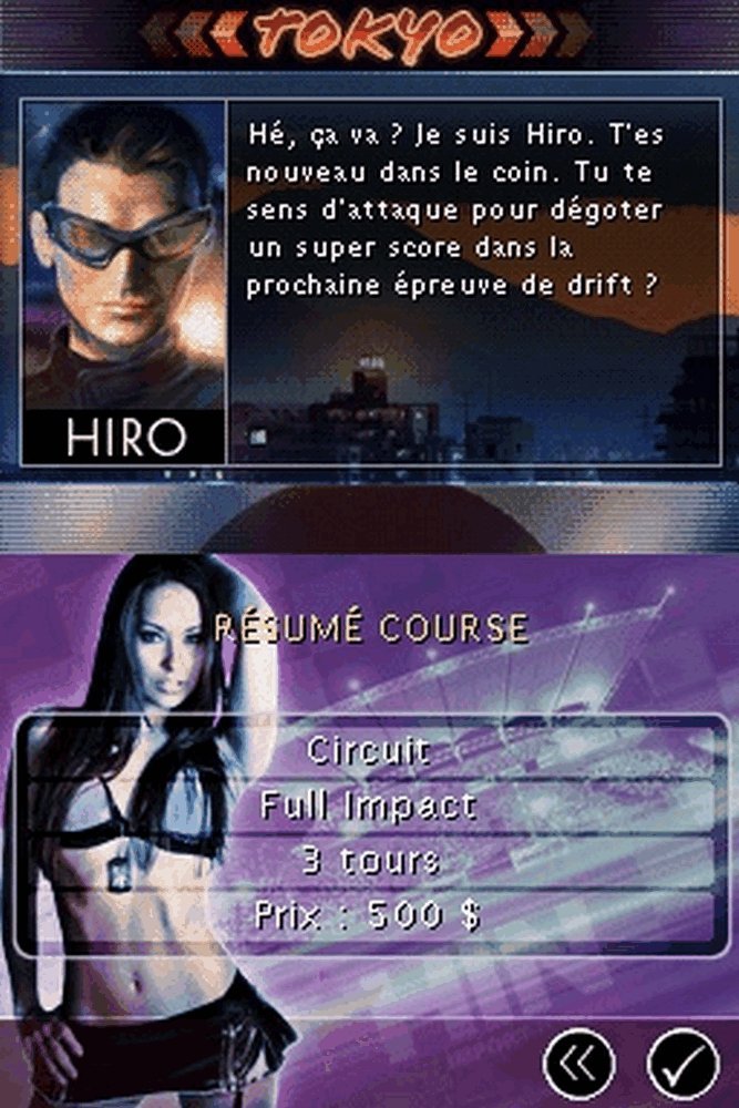 Juiced 2, Hot Import Nights, Nintendo DS-Spiel