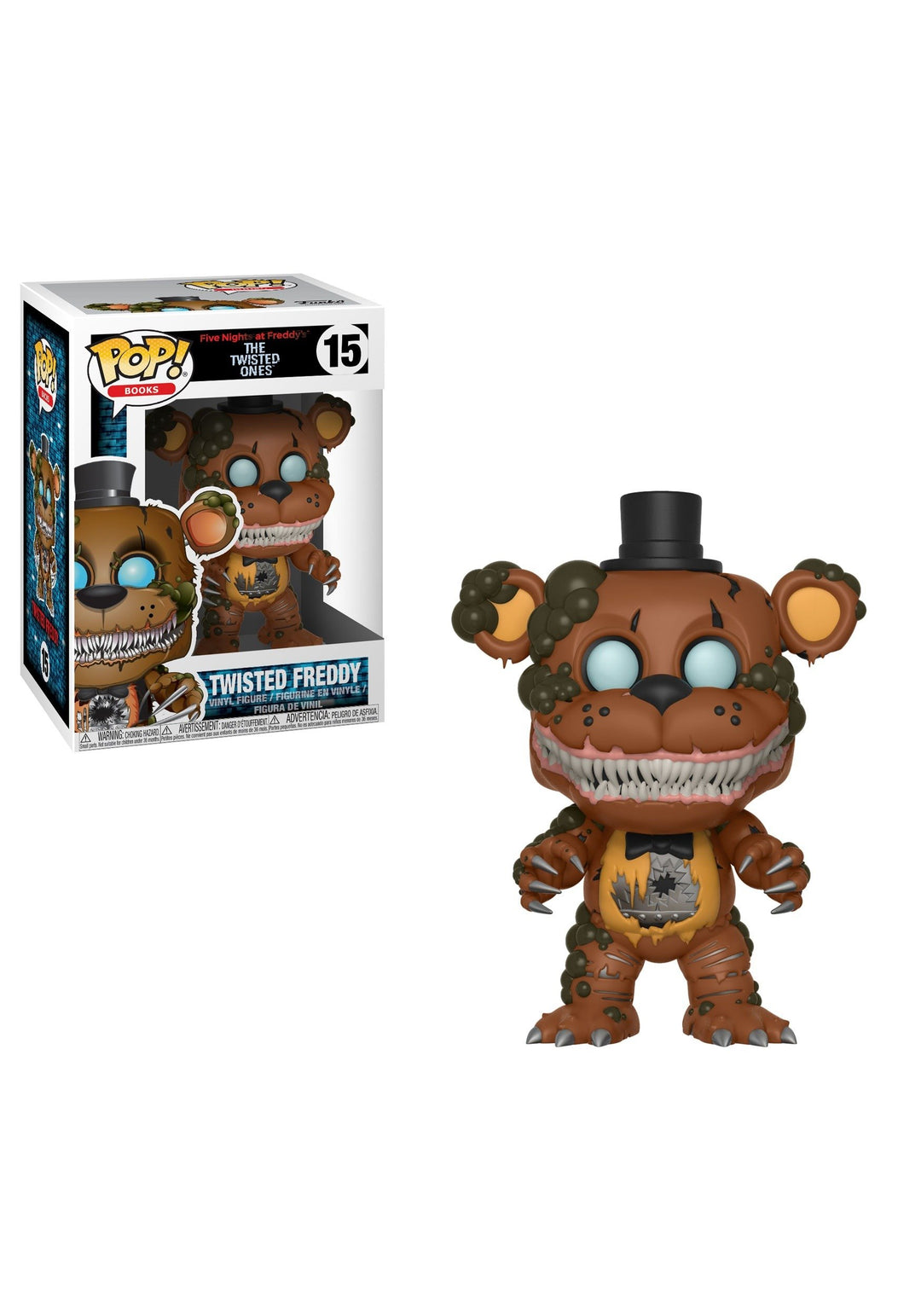 Funko Pop! Vinylfigur: Books: FNAF: Twisted Freddy