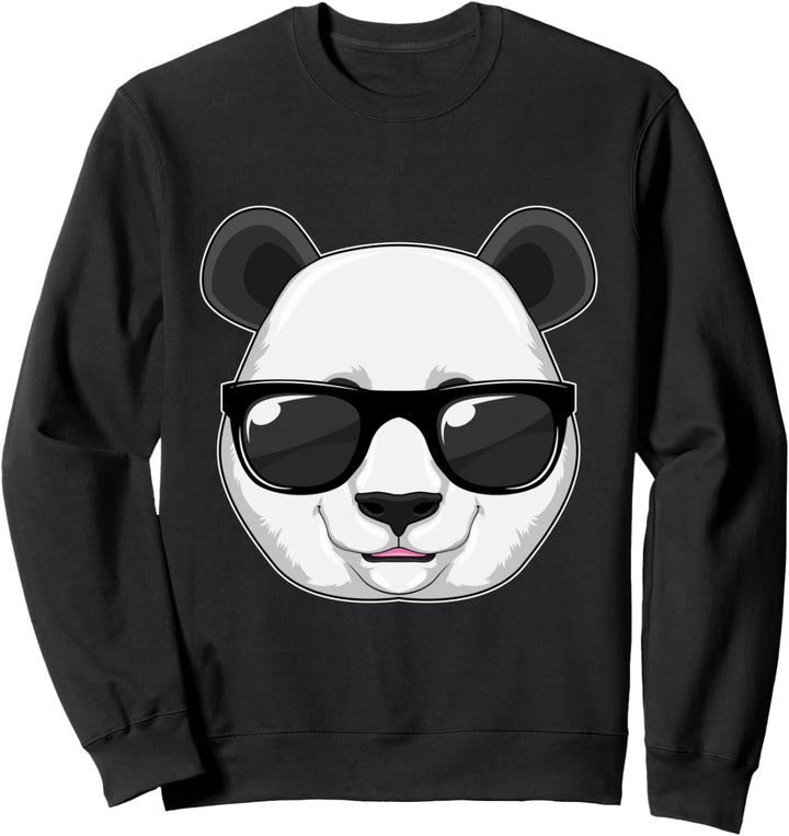 Panda Sonnenbrille Sweatshirt