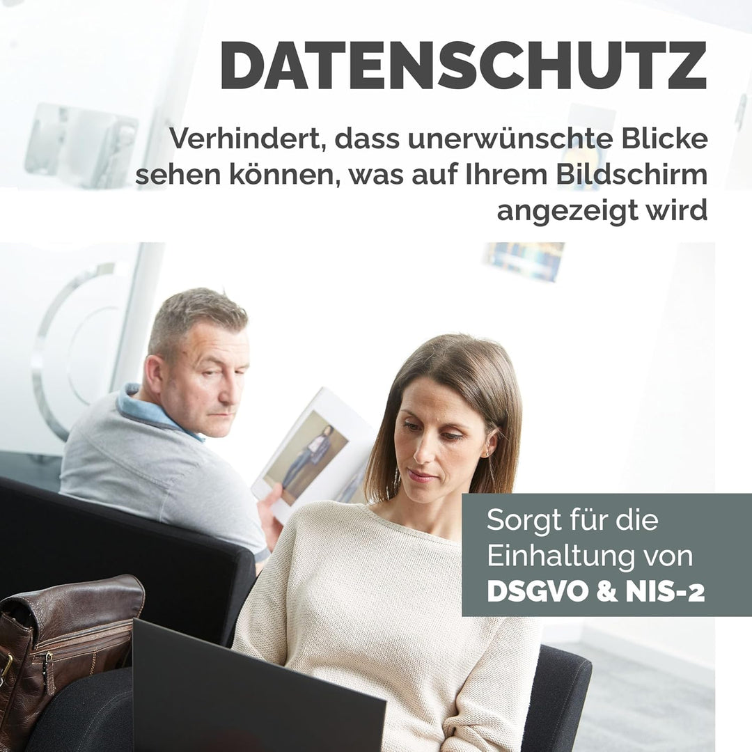 Fellowes PrivaScreen Blickschutzfilter – Anti-Glare Displayschutz für Laptop 13,3" (16:9, 295 x 165